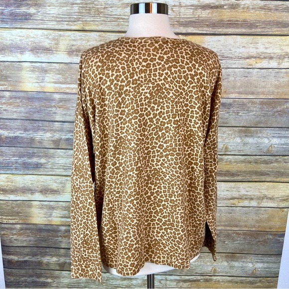 J.Jill Leopard Print Sweater - Picture 5 of 9